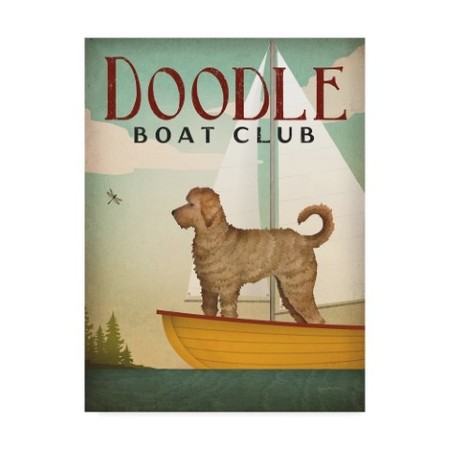 Ryan Fowler 'Doodle Sail' Canvas Art,14x19